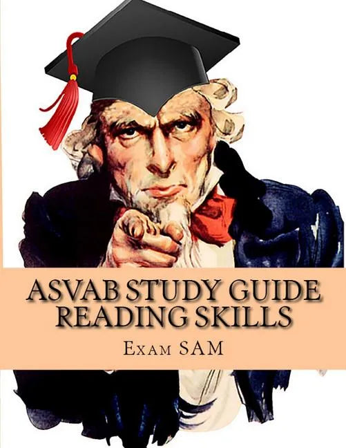 ASVAB Study Guide Reading Skills: Reading Skill Preparation & Strategies and Paragraph Comprehension Practice Tests for the ASVAB Test and AFQT - Paperback