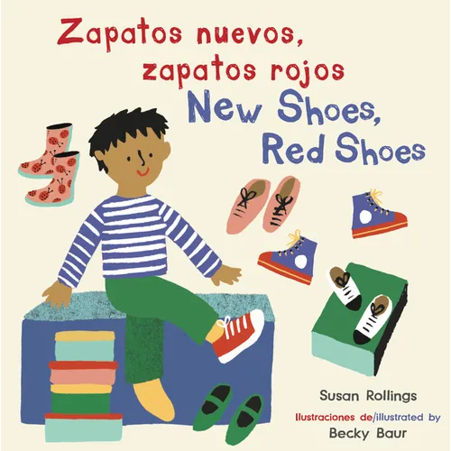 Zapatos Nuevos, Zapatos Rojos/New Shoes, Red Shoes (Bilingual Mini-Library Edition) - Paperback