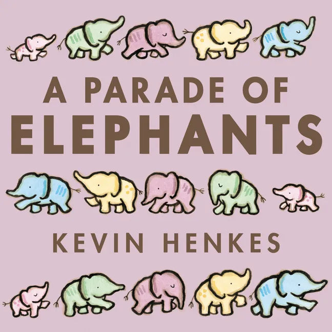 A Parade of Elephants - Board Book