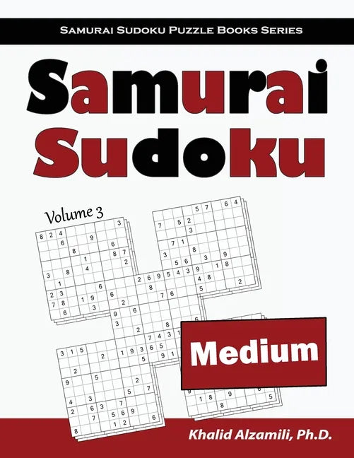 Samurai Sudoku: 500 Medium Sudoku Puzzles Overlapping into 100 Samurai Style - Paperback