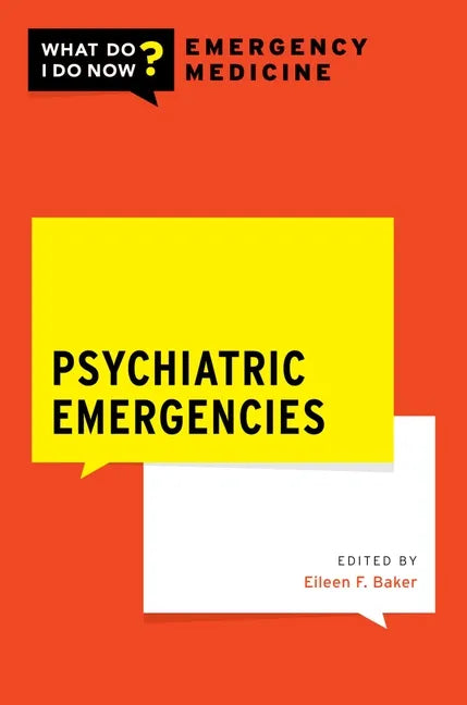 Psychiatric Emergencies - Paperback