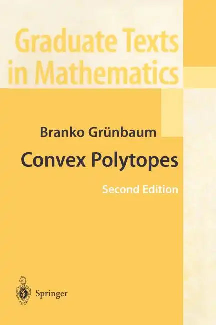 Convex Polytopes - Paperback