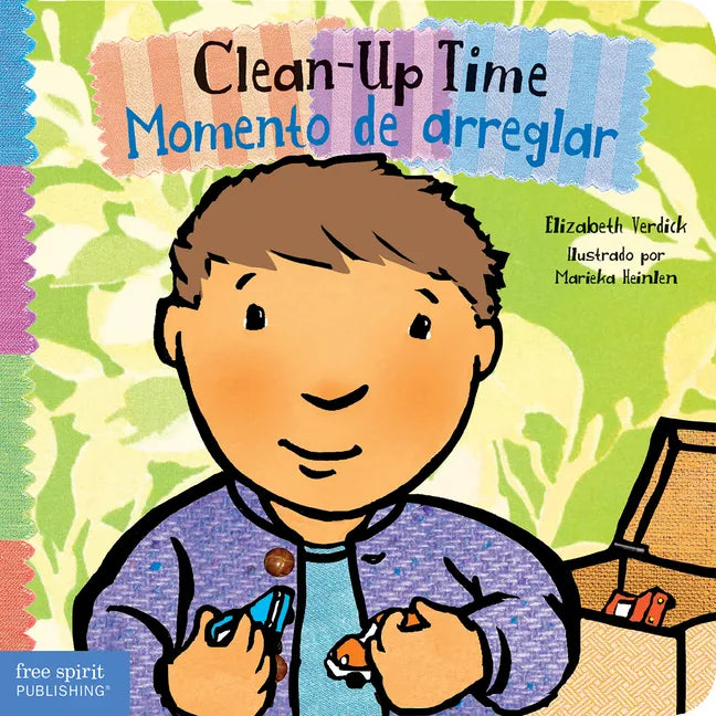 Clean-Up Time / Momento de Arreglar - Board Book
