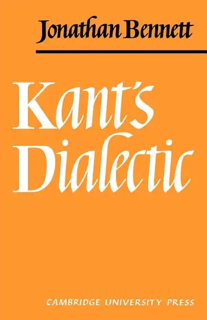 Kants Dialectic - Paperback