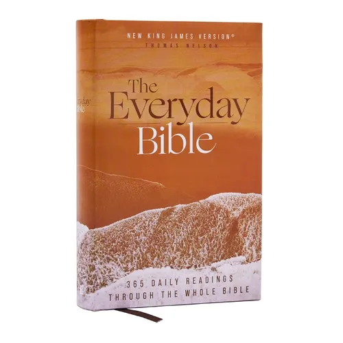 Nkjv, the Everyday Bible, Hardcover, Red Letter, Comfort Print: 365 Daily Readings Through the Whole Bible - Hardcover