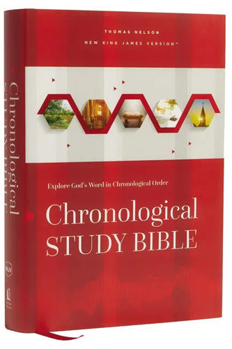 Nkjv, Chronological Study Bible, Hardcover, Comfort Print: Holy Bible, New King James Version - Hardcover