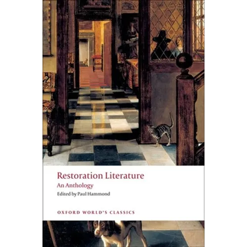 Restoration Literature: An Anthology - Paperback