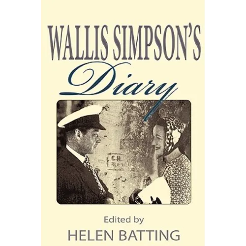 Wallis Simpson's Diary - Paperback
