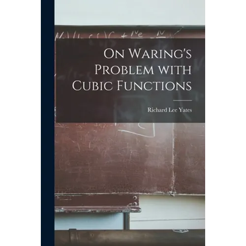 On Waring's Problem With Cubic Functions - Paperback