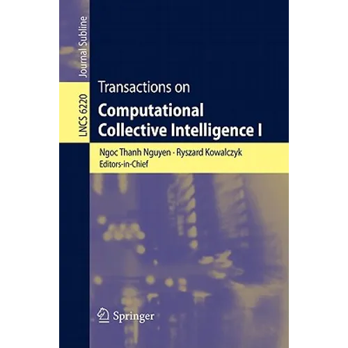 Transactions on Computational Collective Intelligence I - Paperback
