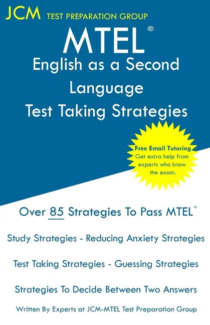 MTEL English as a Second Language - Test Taking Strategies - Paperback