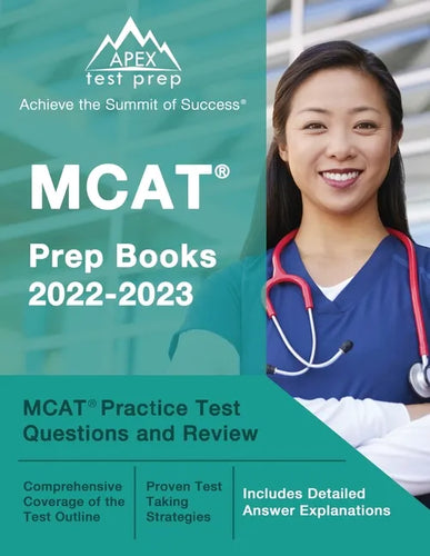 MCAT Prep Books 2022-2023: MCAT Practice Test Questions and Review [Includes Detailed Answer Explanations] - Paperback
