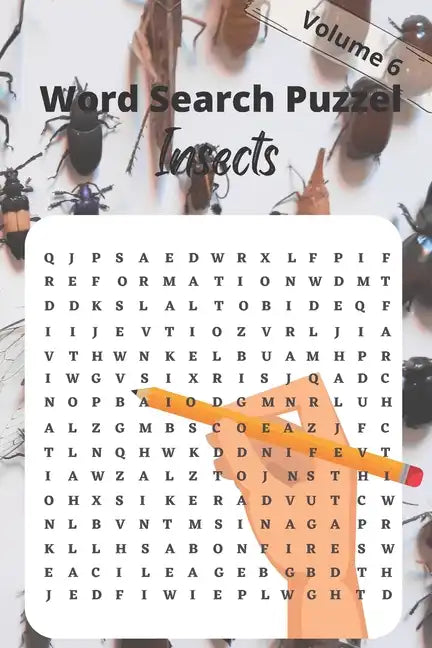 World Search Puzzle: Insects - Paperback