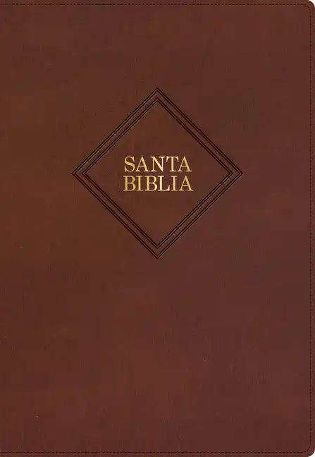 Rvr 1960 Biblia Letra Supergigante, Marrón Piel Fabricada Con Índice (Edición 2023): Con Referencias. Nueva Tipografía - Bonded Leather