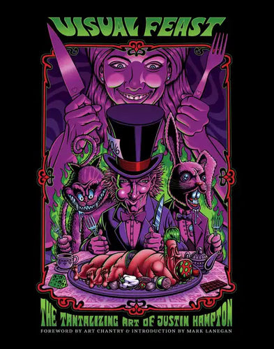 Visual Feast: The Tantalizing Artwork of Justin Hampton - Hardcover