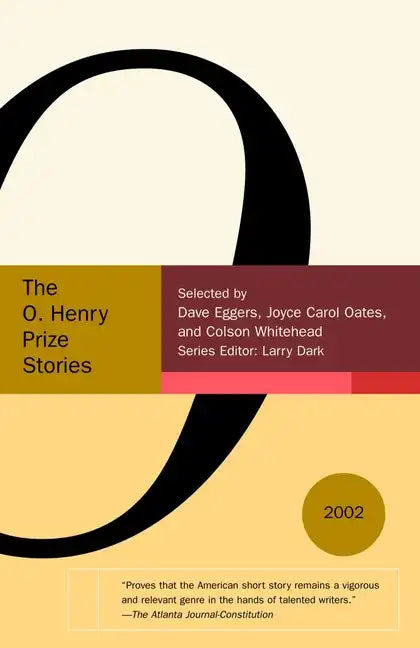 The O. Henry Prize Stories 2002 - Paperback