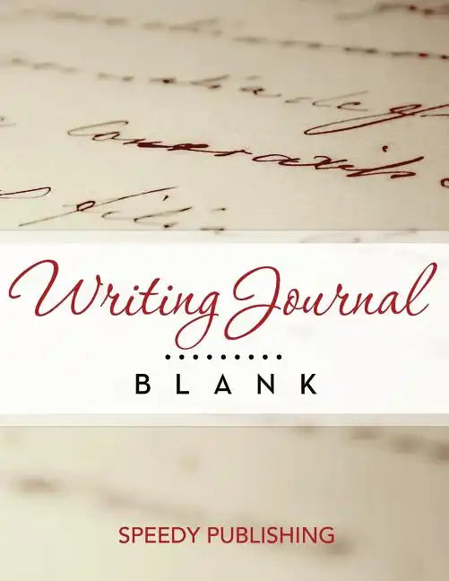 Writing Journal Blank - Paperback