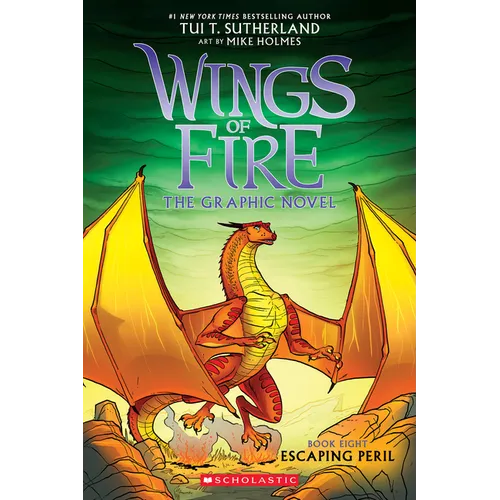 Escaping Peril: A Graphic Novel (Wings of Fire Graphic Novel #8) - Paperback