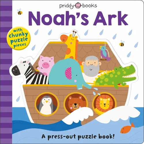 Puzzle and Play: Noah's Ark: A Press-Out Puzzle Book! - Board Book