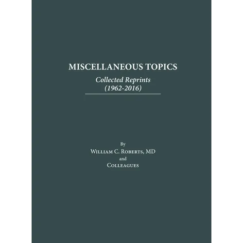 Miscellaneous Topics: Collected Reprints - Hardcover