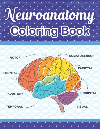 Neuroanatomy Coloring Book: The Ultimate Human Brain student's self-test Coloring book for Neuroscience. The Human Brain Anatomy Coloring Book for - Paperback