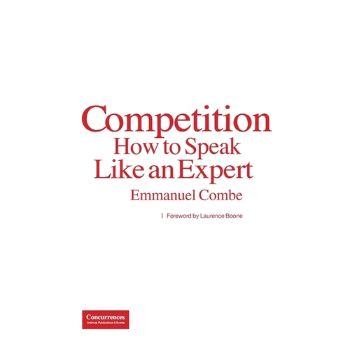 Competition: How to Speak Like an Expert - Paperback