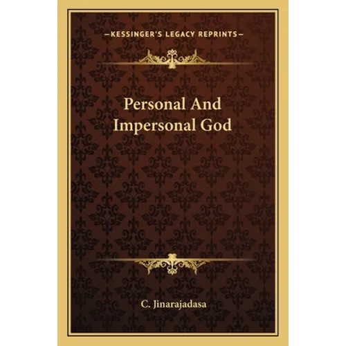 Personal And Impersonal God - Paperback
