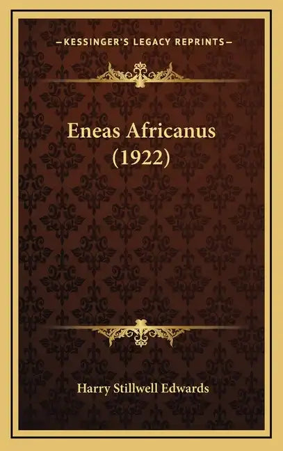 Eneas Africanus (1922) - Hardcover