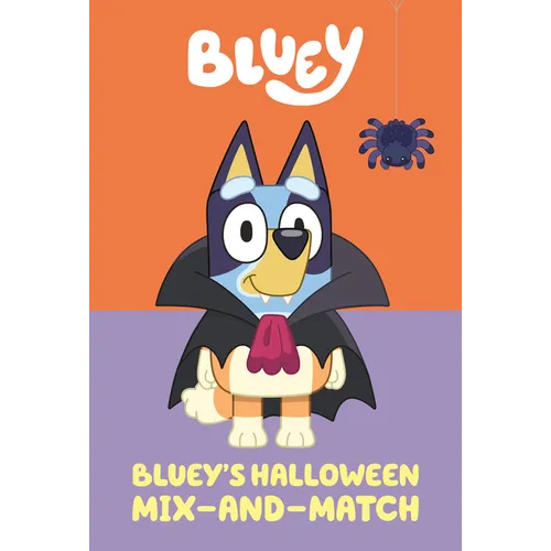 Bluey's Halloween Mix-And-Match - Board Book