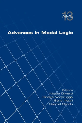 Advances in Modal Logic, Volume 13 - Paperback