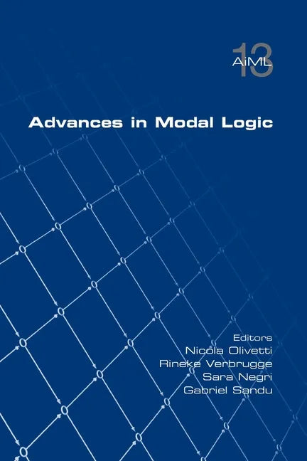 Advances in Modal Logic, Volume 13 - Paperback