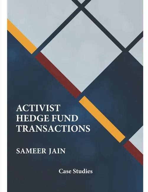 Activist Hedge Fund Transactions - Paperback