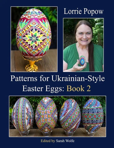 Patterns for Ukrainian-Style Easter Eggs: Book 2 - Paperback