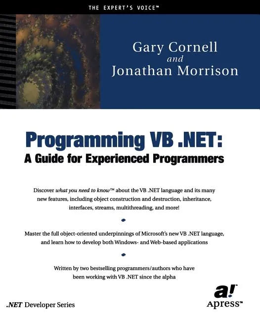 Programming VB .Net: A Guide for Experienced Programmers - Paperback