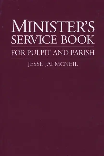 Minister's Service Book - Paperback