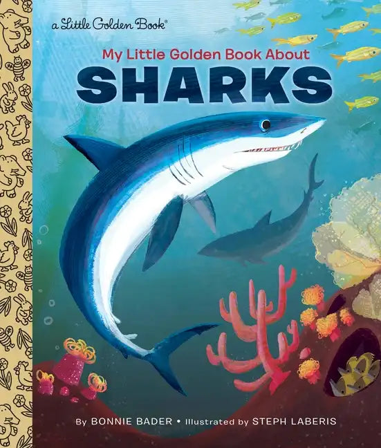 My Little Golden Book about Sharks - Hardcover