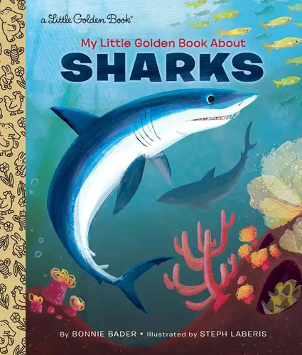 My Little Golden Book about Sharks - Hardcover