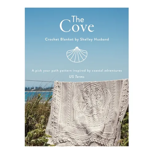 The Cove Crochet Blanket US terms: A pick your path pattern inspired by coastal adventures - Paperback