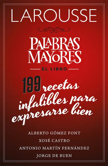 Palabras Mayores - Paperback