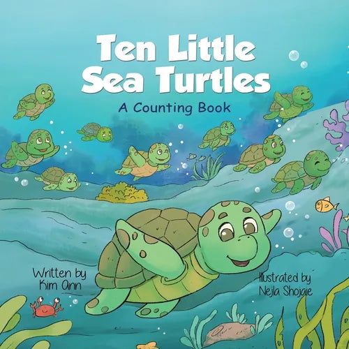 Ten Little Sea Turtles: A Counting Book - Paperback