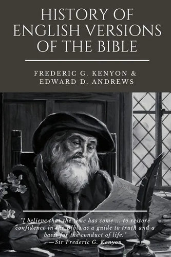 History of English Versions of the Bible - Paperback