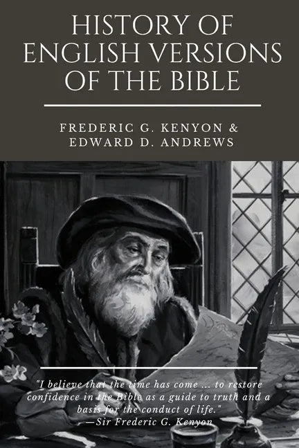 History of English Versions of the Bible - Paperback