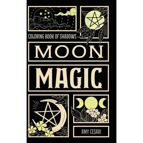 Coloring Book of Shadows: Moon Magic - Hardcover