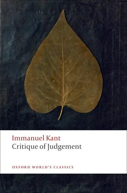 Critique of Judgement - Paperback