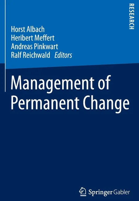 Management of Permanent Change - Paperback