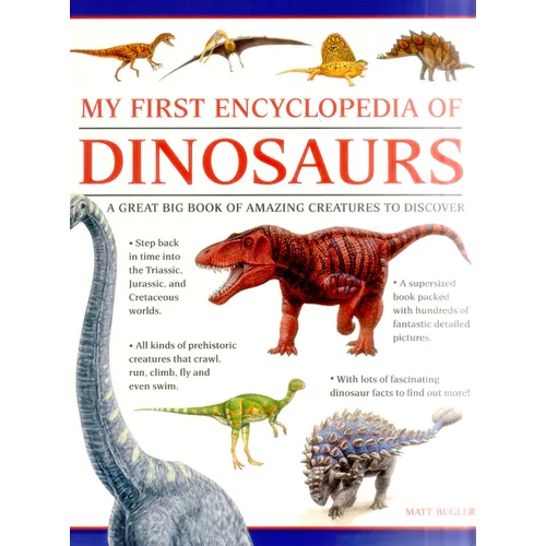 My First Encylopedia of Dinosaurs: A First Encyclopedia with Supersize Pictures - Paperback