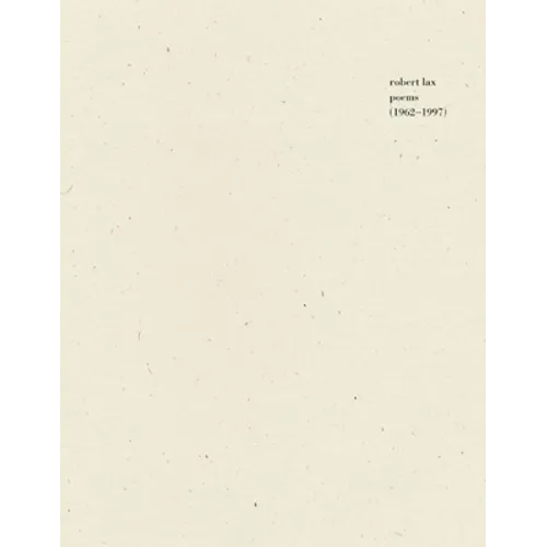 Poems (1962-1997) - Paperback