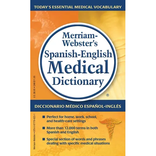 Merriam-Webster's Spanish-English Medical Dictionary - Paperback