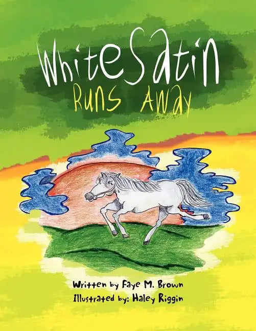 White Satin Runs Away - Paperback