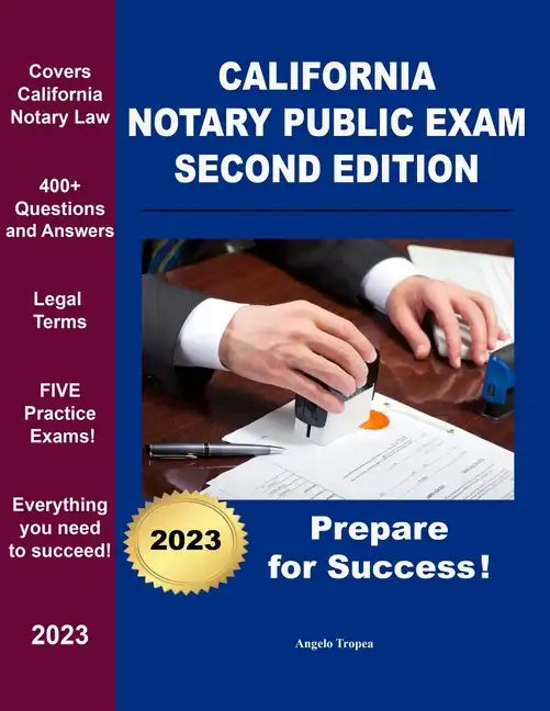 California Notary Public Exam Second Edition - Paperback